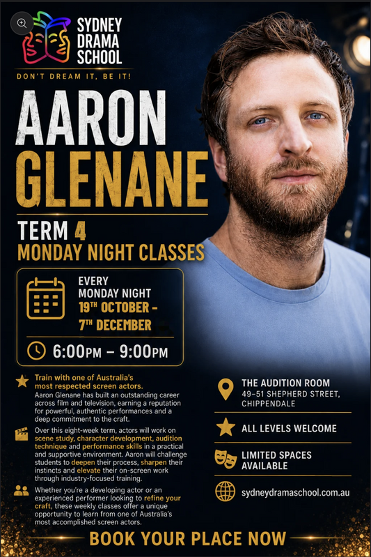 Monday Nights with Aaron Glenane TERM 4